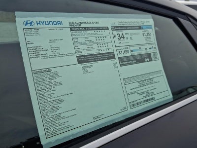 2026 Hyundai ELANTRA SEL Sport Premium