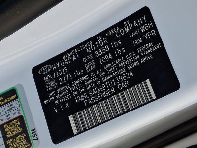 2026 Hyundai ELANTRA SEL Sport Premium