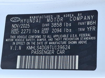 2026 Hyundai ELANTRA SEL Sport Premium