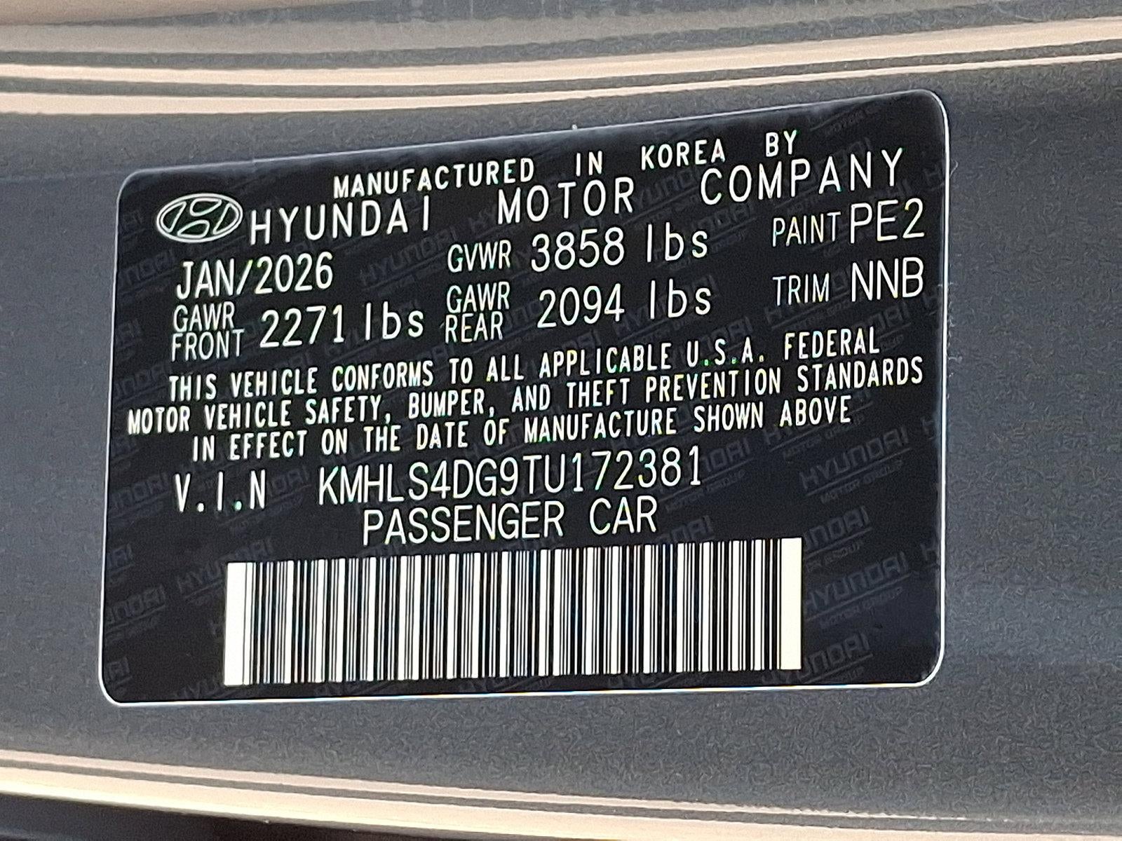 2026 Hyundai ELANTRA SEL Sport Premium