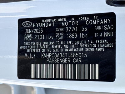 2026 Hyundai VENUE SEL W/Two-Tone Roof