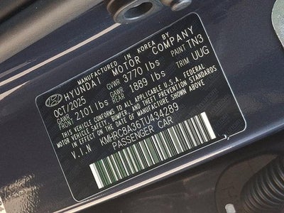 2026 Hyundai VENUE SEL W/Two-Tone Roof