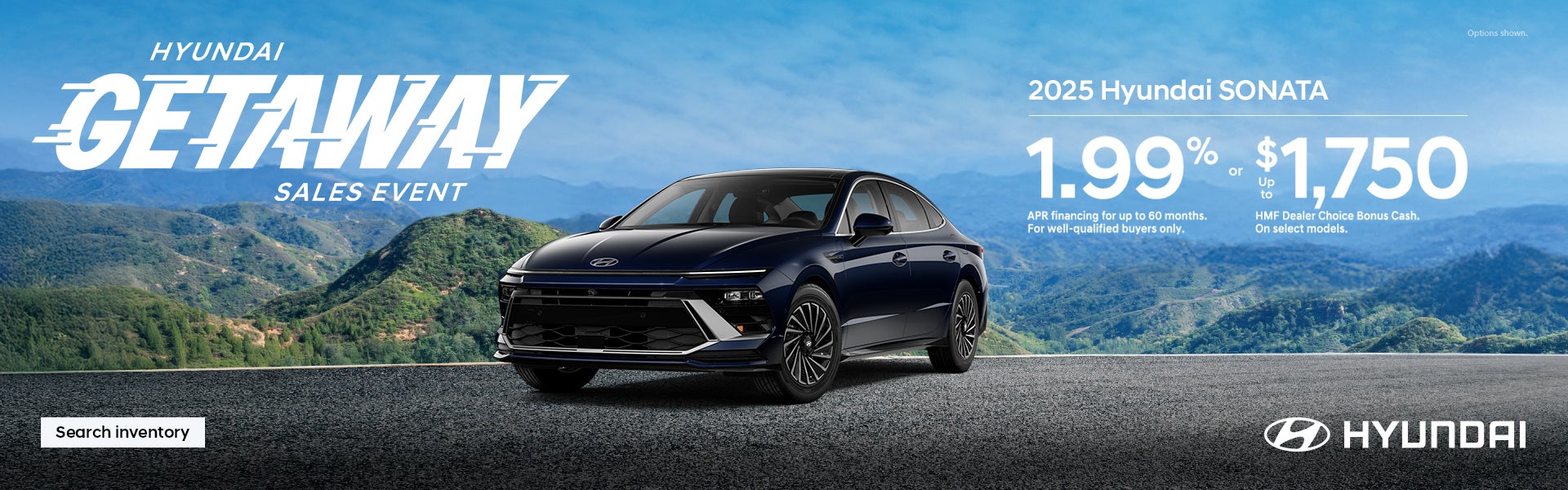 2025 Hyundai Sonata Mid-Atlantic APR or Bonus Cash Offer