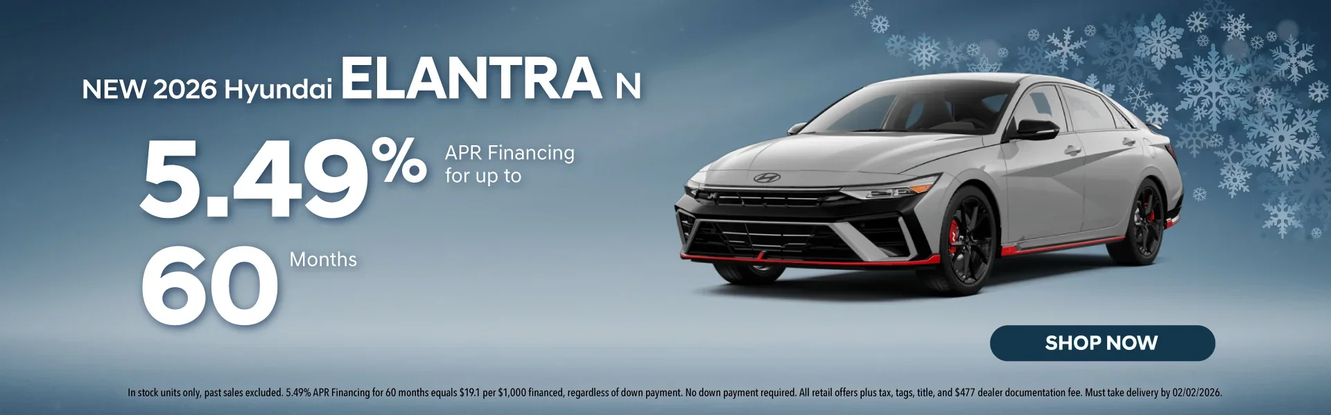 5.49% APR up to 60 months