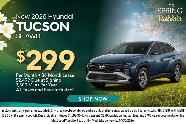 New 2026 Hyundai Tucson SE AWD