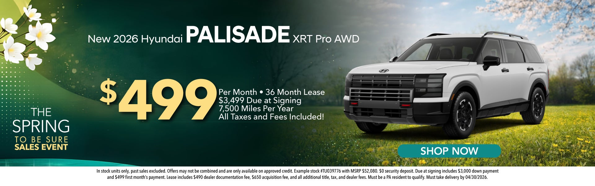 New 2026 Hyundai Palisade XRT Pro AWD