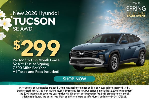 New 2026 Hyundai Tucson SE AWD