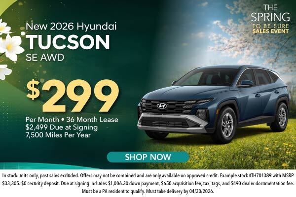 New 2026 Hyundai Tucson SE AWD