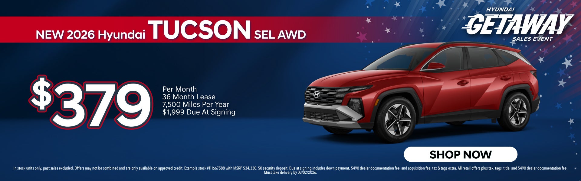 New 2026 Hyundai Tucson SEL AWD