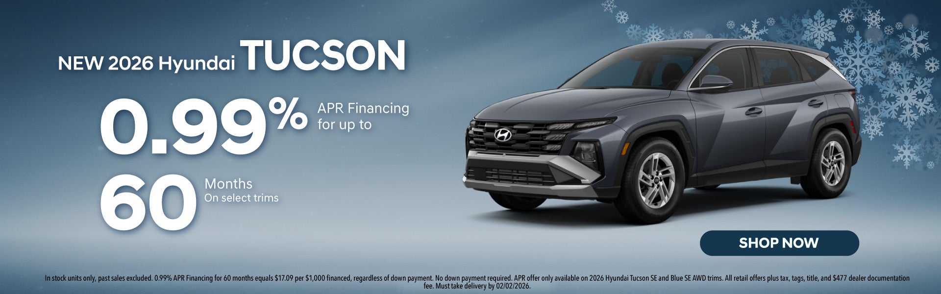 New 2026 Hyundai Tucson