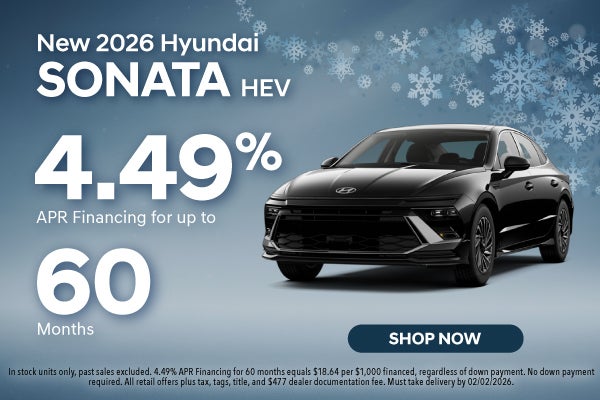 New 2026 Hyundai Sonata HEV