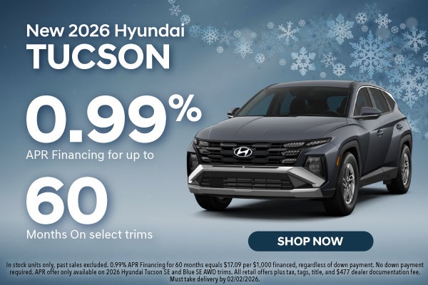 New 2026 Hyundai Tucson