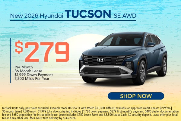 New 2026 Hyundai Tucson SE AWD