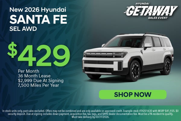 New 2026 Hyundai Santa Fe SEL AWD