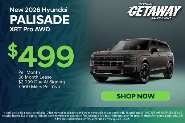 New 2026 Hyundai Palisade XRT Pro AWD