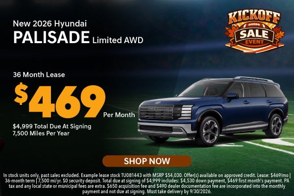 New 2026 Hyundai Palisade Limited AWD