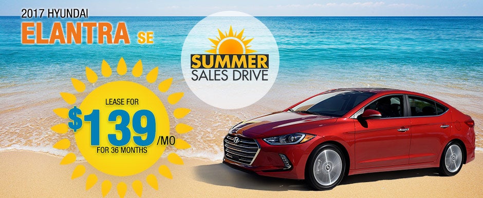 Summer Kickoff Ad - 2017 Hyundai Elantra SE